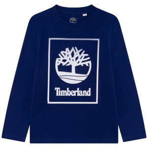 Timberland  T25T31-843  Trička s dlouhými rukávy Dětské Modrá