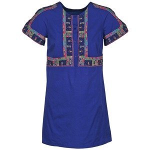 Antik Batik  EMILIE  Krátké šaty Modrá