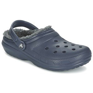 Crocs  CLASSIC LINED CLOG  Pantofle Modrá