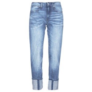 G-Star Raw  LANC 3D HIGH STRAIGHT  Rifle 3/4 & 7/8 Modrá