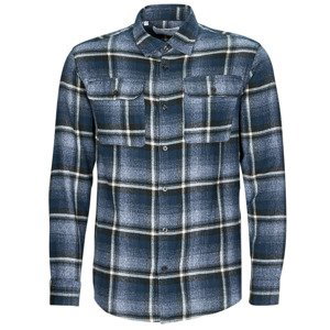 Selected  SLHREGSCOT CHECK SHIRT  Košile s dlouhymi rukáv Modrá