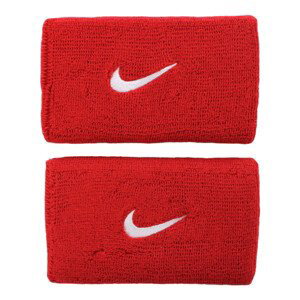 Nike  Swoosh Doublewide Wristbands  Sportovní doplňky Červená