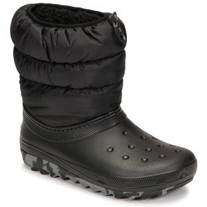 Crocs  Classic Neo Puff Boot K  Zimní boty Dětské Černá