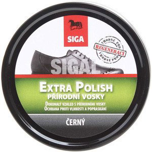 Sigal  Extra Polish černý 75 ml  Péče o obuv Černá