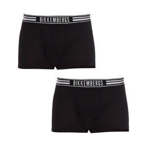 Bikkembergs  BKK1UTR07BI-BLACK  Boxerky Černá