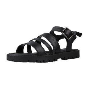 Geox  J SANDAL STARBLUSH G  Sandály Dětské Černá