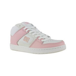 DC Shoes  Manteca 4 mid ADJS100147 WHITE/PINK (WPN)  Módní tenisky Bílá