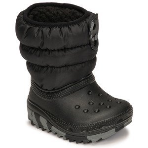 Crocs  Classic Neo Puff Boot T  Zimní boty Dětské Černá