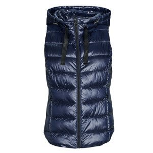 Esprit  RCS Tape Vest  Prošívané bundy Tmavě modrá