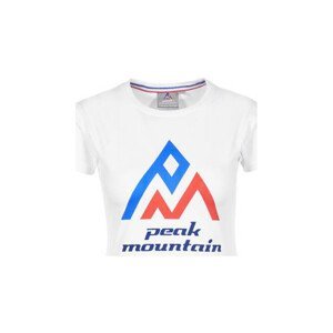 Peak Mountain  T-shirt manches courtes femme ACIMES  Trička s krátkým rukávem Bílá