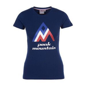 Peak Mountain  T-shirt manches courtes femme ACIMES  Trička s krátkým rukávem Tmavě modrá
