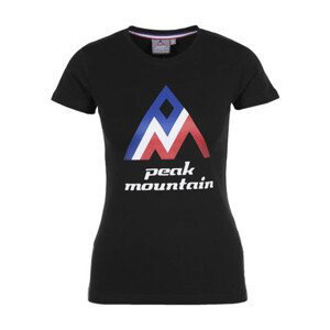Peak Mountain  T-shirt manches courtes femme ACIMES  Trička s krátkým rukávem Černá