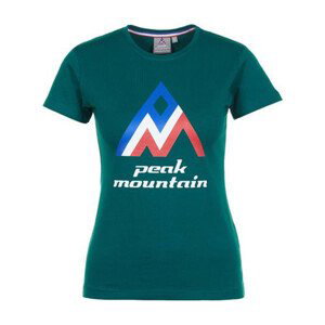 Peak Mountain  T-shirt manches courtes femme ACIMES  Trička s krátkým rukávem Zelená