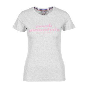Peak Mountain  T-shirt manches courtes femme ACOSMO  Trička s krátkým rukávem Šedá