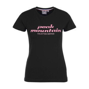 Peak Mountain  T-shirt manches courtes femme ACOSMO  Trička s krátkým rukávem Černá