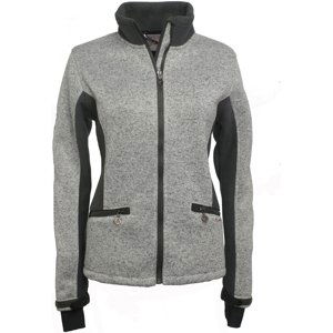 Peak Mountain  Blouson polaire femme ATMOS  Fleecové bundy Šedá