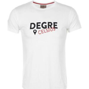 Degré Celsius  T-shirt manches courtes homme CALOGO  Trička s krátkým rukávem Bílá