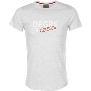Degré Celsius  T-shirt manches courtes homme CALOGO  Trička s krátkým rukávem Šedá