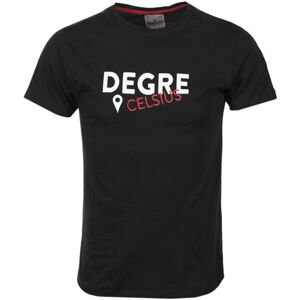 Degré Celsius  T-shirt manches courtes homme CALOGO  Trička s krátkým rukávem Černá