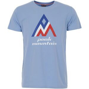 Peak Mountain  T-shirt manches courtes homme CIMES  Trička s krátkým rukávem Modrá