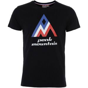 Peak Mountain  T-shirt manches courtes homme CIMES  Trička s krátkým rukávem Černá