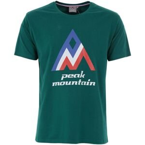 Peak Mountain  T-shirt manches courtes homme CIMES  Trička s krátkým rukávem Zelená