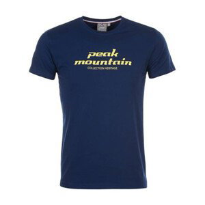 Peak Mountain  T-shirt manches courtes homme COSMO  Trička s krátkým rukávem Tmavě modrá