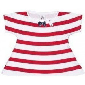 Miss Girly  T-shirt manches courtes fille FAGOLE  Trička s krátkým rukávem Dětské Červená