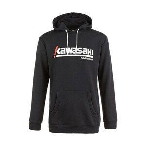 Kawasaki  Killa Unisex Hooded Sweatshirt K202153 1001 Black  Mikiny Černá