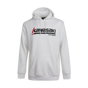 Kawasaki  Killa Unisex Hooded Sweatshirt K202153 1002 White  Mikiny Bílá