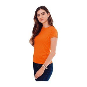 Deoti  Dámské basic tričko Meinrad oranžová  Trička & Pola Oranžová