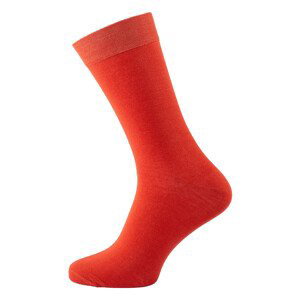 Zapana  Pánské jednobarevné ponožky Flame  Doplňky k obuvi Oranžová
