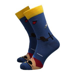 Hesty Socks  unisex ponožky Cope modré  Doplňky k obuvi Tmavě modrá