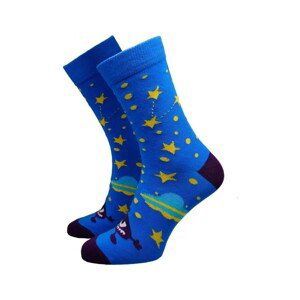 Hesty Socks  unisex ponožky Ufo tmavě modré  Doplňky k obuvi Tmavě modrá