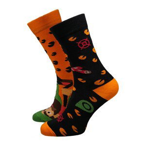 Hesty Socks  unisex ponožky Hunter oranžovo-černé  Doplňky k obuvi