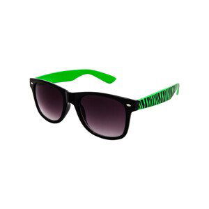 Oem  Sluneční brýle Nerd DuoZebra zelená  sluneční brýle Zelená