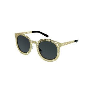 Oem  Dámské sluneční brýle oválné Vintage zlatá  sluneční brýle Žlutá
