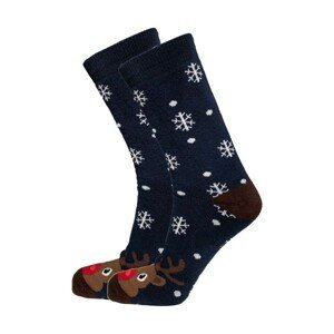 Star Socks  Ponožky Noel tmavě modré  Doplňky k obuvi Tmavě modrá