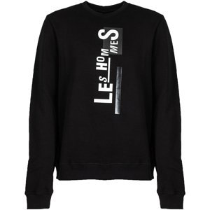 Les Hommes  LLH403-758P | Sweater  Mikiny Černá
