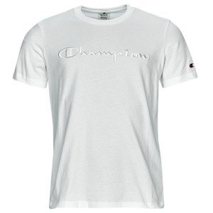 Champion  Crewneck T-Shirt  Trička s krátkým rukávem Bílá