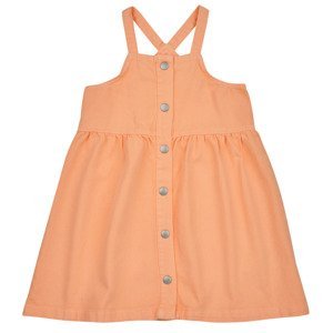 Name it  NMFBELLA TWI STRAP DRESS  Krátké šaty Dětské Oranžová