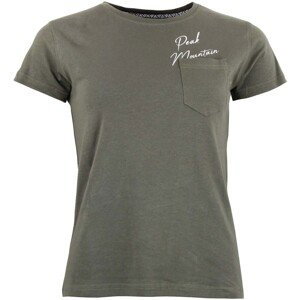 Peak Mountain  T-shirt manches courtes femme AJOJO  Trička s krátkým rukávem Zelená