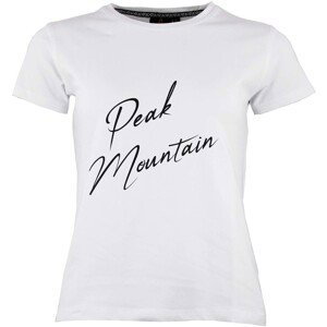 Peak Mountain  T-shirt manches courtes femme ATRESOR  Trička s krátkým rukávem Bílá