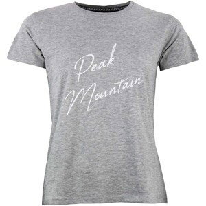 Peak Mountain  T-shirt manches courtes femme ATRESOR  Trička s krátkým rukávem Šedá