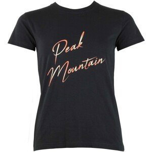 Peak Mountain  T-shirt manches courtes femme ATRESOR  Trička s krátkým rukávem Černá