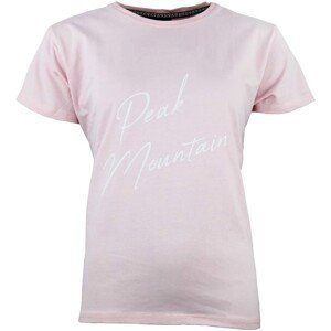 Peak Mountain  T-shirt manches courtes femme ATRESOR  Trička s krátkým rukávem Růžová