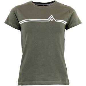 Peak Mountain  T-shirt manches courtes femme AURELIE  Trička s krátkým rukávem Zelená