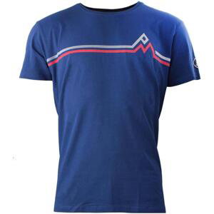 Peak Mountain  T-shirt manches courtes homme CASA  Trička s krátkým rukávem Tmavě modrá