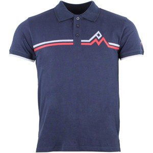 Peak Mountain  Polo manches courtes homme CRISTAL  Polo s krátkými rukávy Tmavě modrá