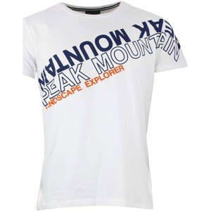Peak Mountain  T-shirt manches courtes homme CYCLONE  Trička s krátkým rukávem Bílá